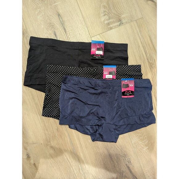 Sz XL 3 pr Maidenform Boyshorts NWT - Picture 1 of 10